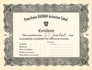 Pennsylvania Railroad Instruction School